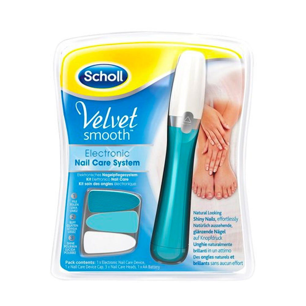 DR SCHOLL - VELVET SMOOTH NAIL CARE KIT ELETTRONICO