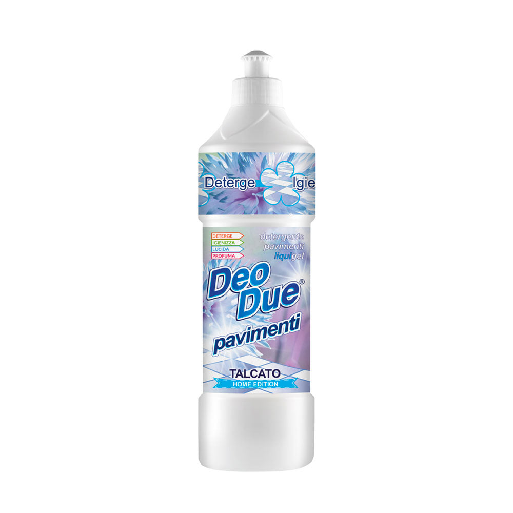 DEO DUE - DETERGENTE PAVIMENTI LIQUIDO TALCATO 750ml