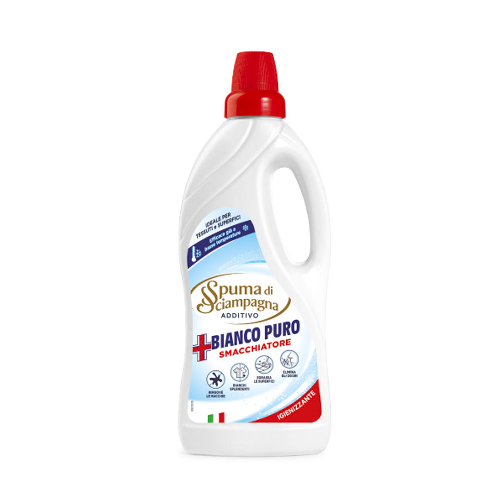 SPUMA DI SCIAMPAGNA - ADDITIVO SMACCHIATORE BIANCO PURO - 900ML