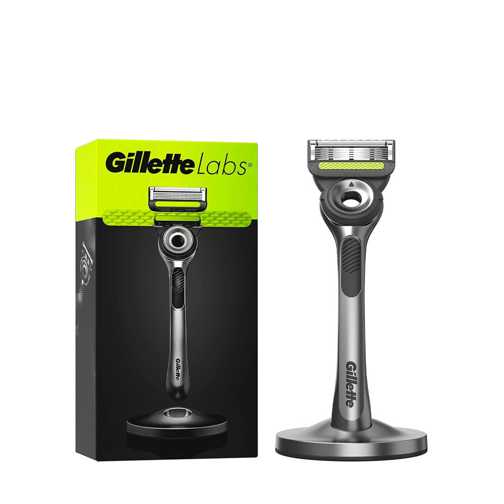 GILLETTE - LABS RASOIO BARBA MANUALE CON BARRA INTEGRATA 1 MANICO + LAMETTA