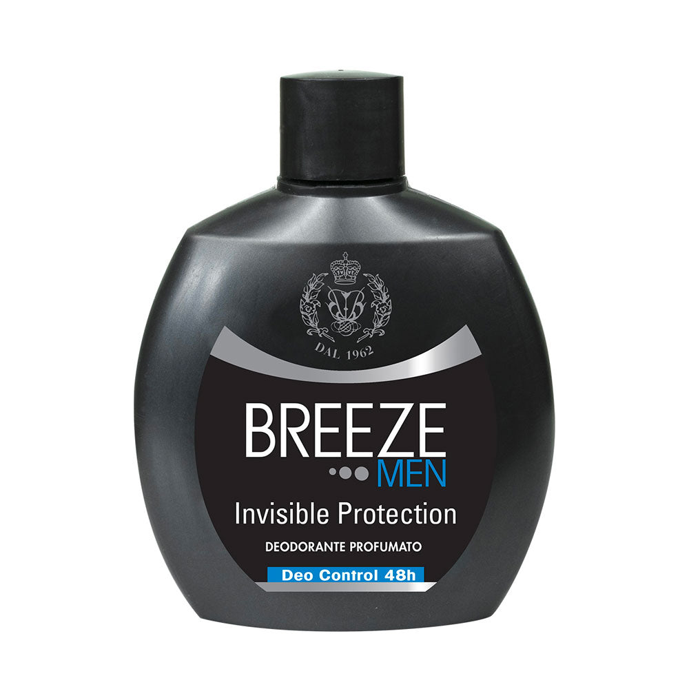 BREEZE - MEN DEODORANTE SQUEEZE 48H INVISIBLE PROTECTION 100ml