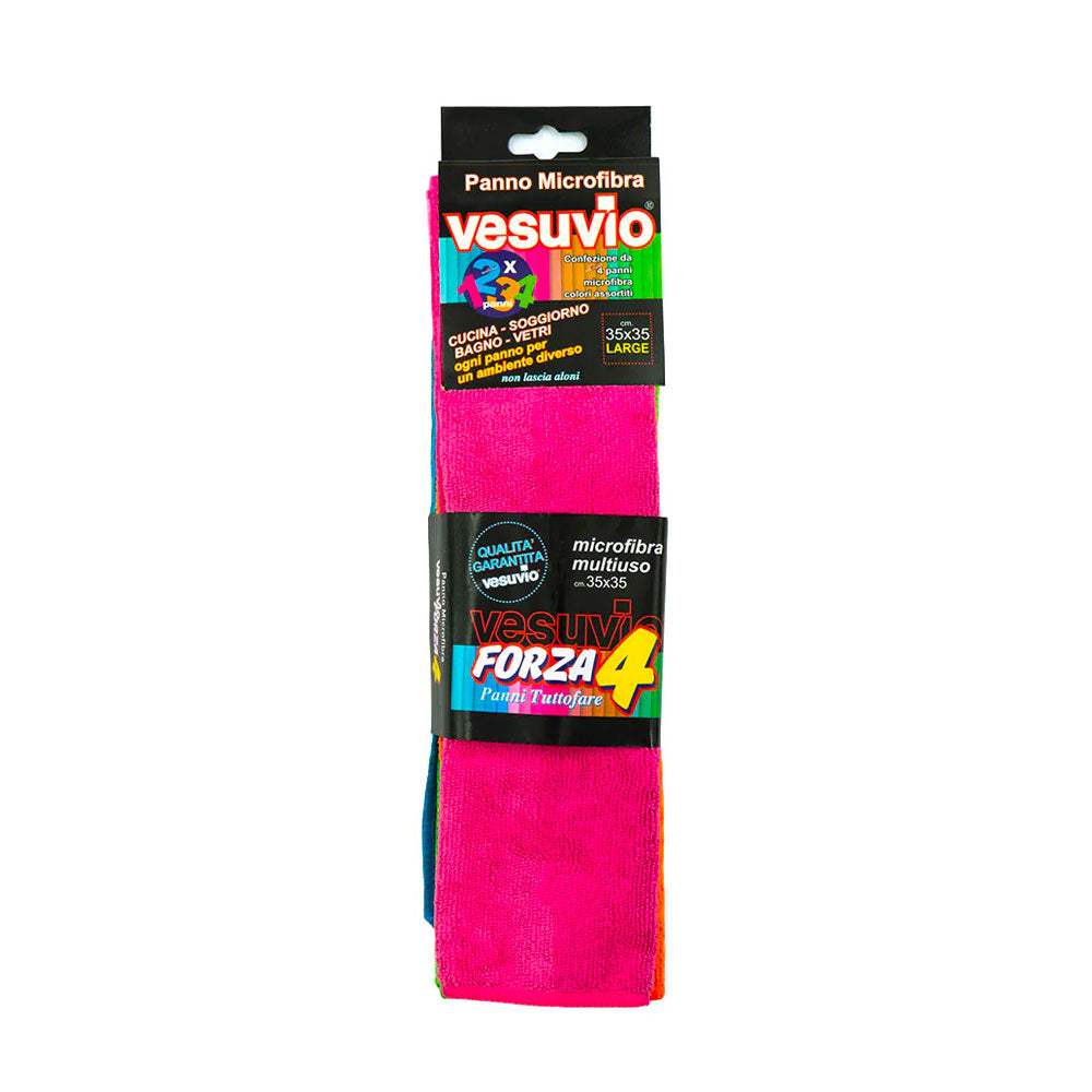 VESUVIO - PANNO MICROFIBRA FORZA 4 - 35 X 35 - 4PZ