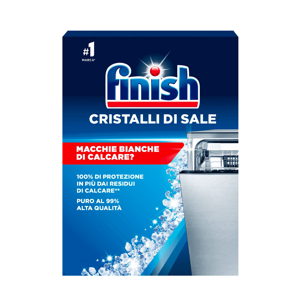 FINISH - CRISTALLI DI SALE ANTICALCARE LAVASTOVIGLIE - 1 KG