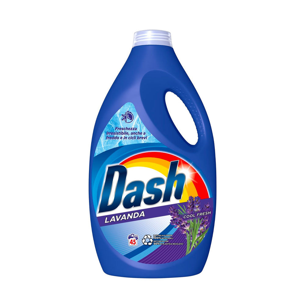 DASH - DETERSIVO LAVATRICE LIQUIDO LAVANDA 45 LAVAGGI