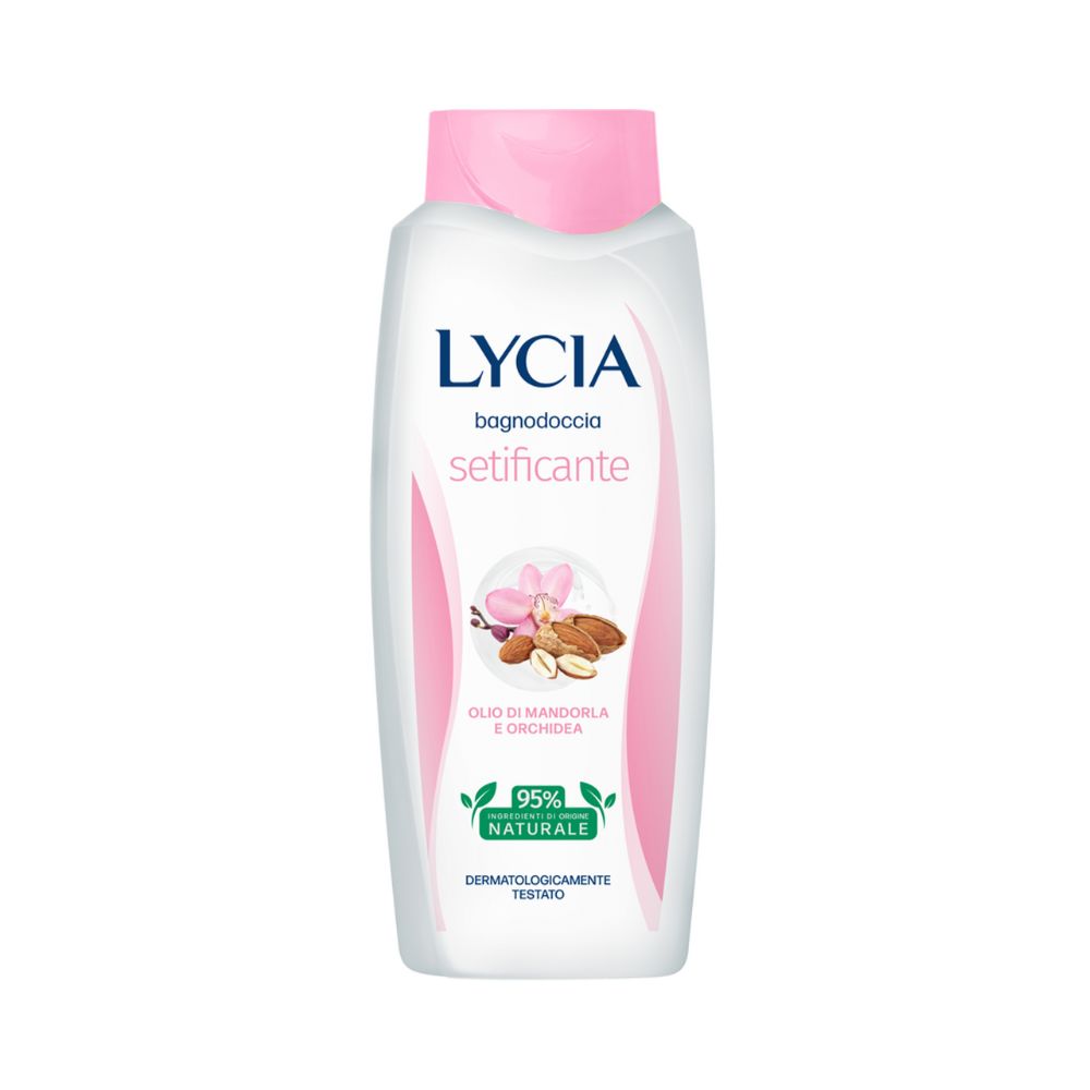 LYCIA - BAGNODOCCIA SETIFICANTE OLIO DI MANDORLA E ORCHIDEA 750ML