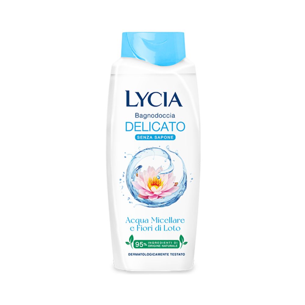 LYCIA - BAGNODOCCIA DELICATO ACQUA MICELLARE E FIORI DI LOTO 750ML