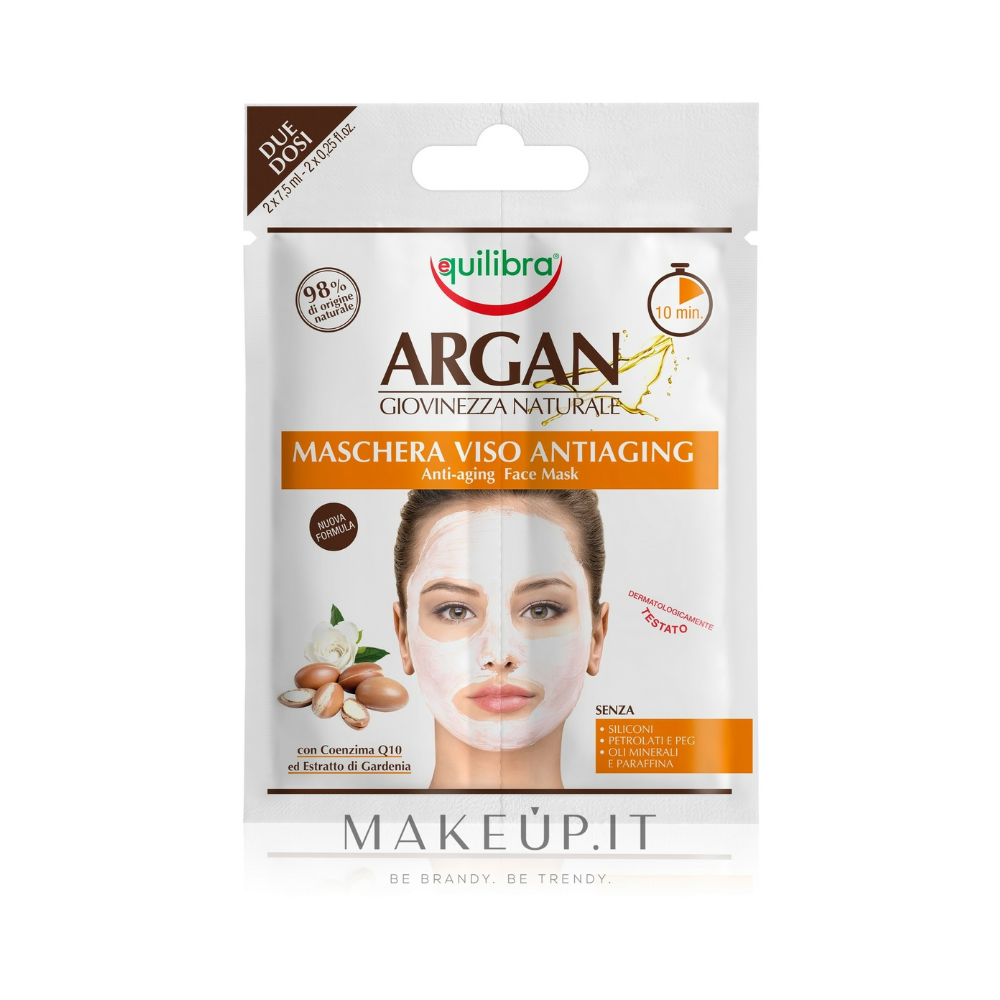 EQUILIBRA - MASCHERA VISO IDRATANTE ARGAN