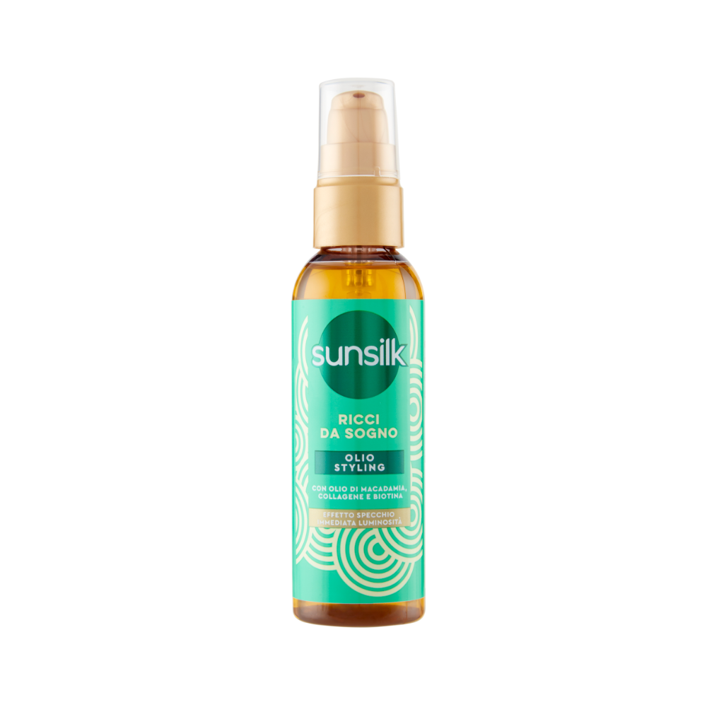 SUNSILK OLIO STYLING RICCI DA SOGNO CON OLIO DI MACADAMIA 75 ML